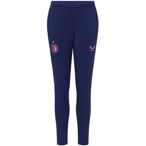Castore Feyenoord Trainingsbroek 2025-2026 Kids Donkerblauw Roze