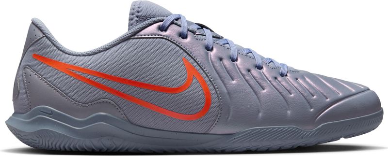 Nike Tiempo Legend 10 Club Zaalvoetbalschoenen (IN) Lichtblauw Felrood Zwart