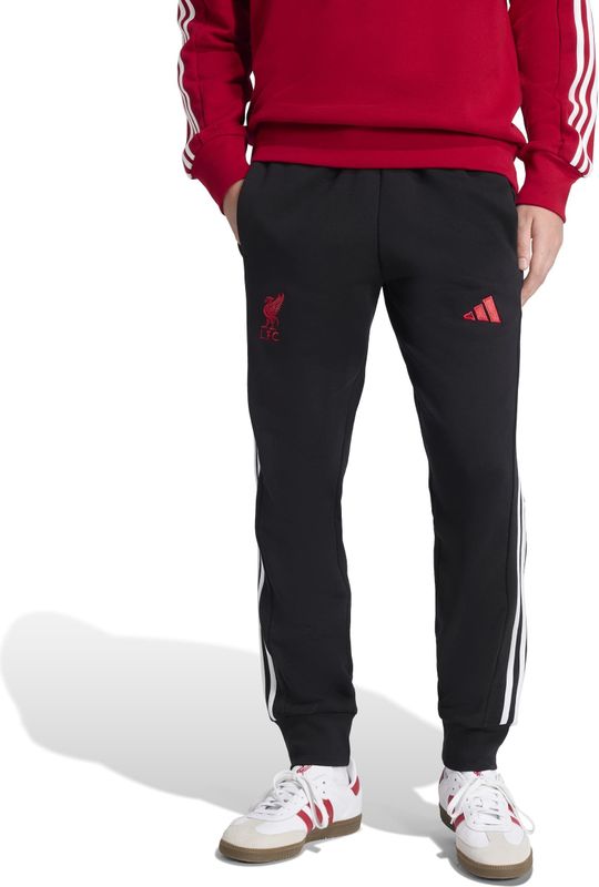 adidas - Liverpool DNA - Joggingbroek - Zwart - Rood - Wit