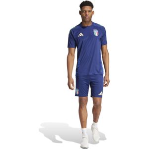 adidas Italië Trainingsset 2024-2026 Donkerblauw Blauw Goud