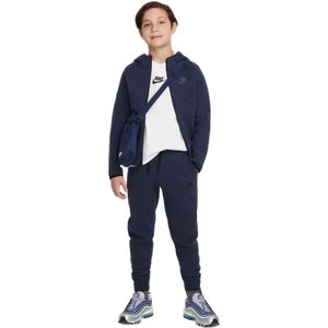 Nike Tech Fleece Sportswear Trainingspak Kids Donkerblauw Zwart