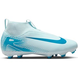 Nike Zoom Mercurial Superfly 10 Academy Gras / Kunstgras Voetbalschoenen (MG) Kids Lichtblauw Blauw