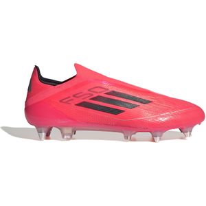 adidas F50 Elite Voetbalschoenen - Felrood Zwart Zilver - Synthetisch - Veterloos