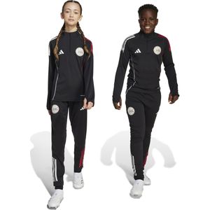 adidas Ajax Trainingspak 1/4-Zip 2025-2026 Kids Zwart Wit Rood