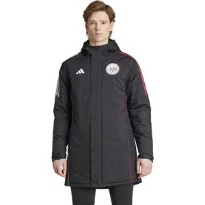adidas - Ajax Parka 2025-2026 - Zwart Wit Rood - Winterjas