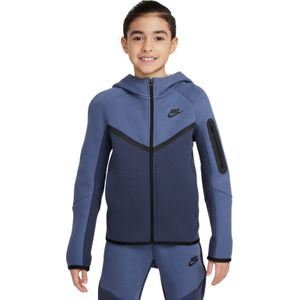 Nike Tech Fleece Sportswear Vest Kids Blauw Donkerblauw Zwart
