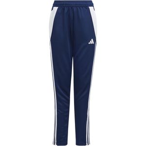 adidas Tiro 24 Trainingsbroek Slim Kids Donkerblauw Wit