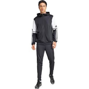 adidas Squadra 25 Hooded Trainingspak Full-Zip Zwart Wit