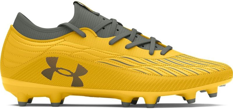 Under Armour - Magnetico Select 4.0 - Voetbalschoenen - Geel Grijs - Synthetisch