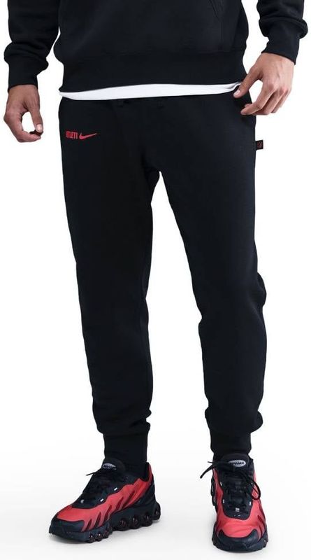 Atlético Madrid Club Nike voetbaljoggingbroek van fleece voor heren - Zwart