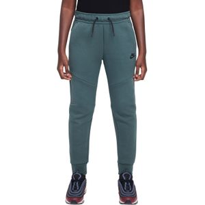 Nike Tech Fleece Sportswear Joggingbroek Kids Donkergroen Zwart