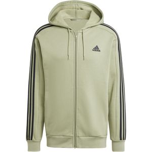 adidas Essentials Fleece Vest Olijfgroen Zwart