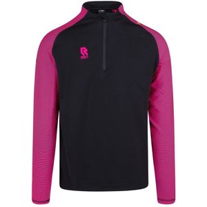 Robey Performance Trainingstrui 1/4-Zip Zwart Neon Roze