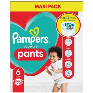 Pampers Baby-Dry Pants Str. 6 (14-19 kg) 70 PCS.