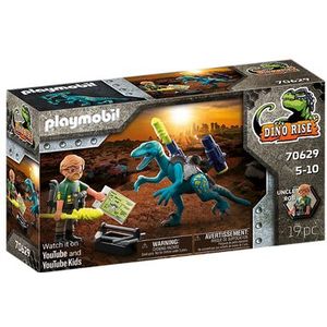 PLAYMOBIL Dino Rise Uncle Rob: bewapenen voor de strijd - 70629