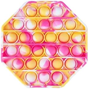 Pop It Fidget Speelgoed - Geel & Roze