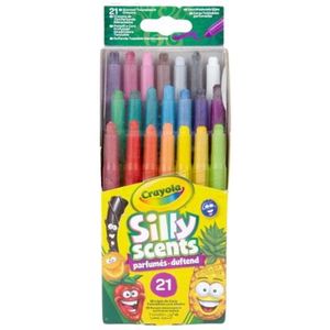 Crayola Scented Mini Twistable Kleurpotloden - 21 STUKS