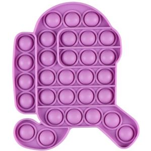 Onder Ons Pop It Fidget Speelgoed - Paars