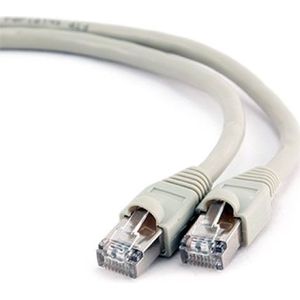 Iggual Cat5e Netwerk Kabel FTP 0.25m - Grijs
