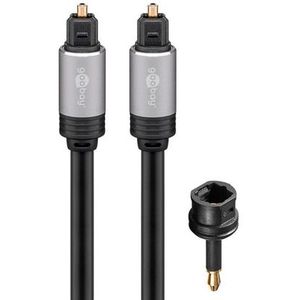 Goobay Plus Optisk Toslink-Kabel Met Adapter - 3 Meter