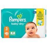 Pampers Baby-Dry Luiers Str. 3 (6-10 Kg) - 42 STUKS