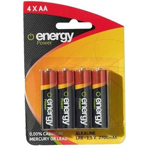Energy Power 4xAA Alkaline Accu