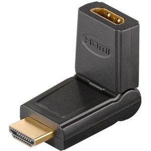 Goobay HDMI Adapter Met Hoek - Sort