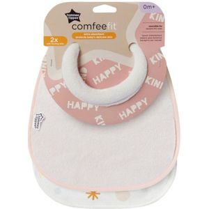 Tommee Tippee Closer to Nature Bib - Groente & Pink