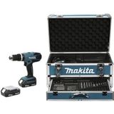 Makita HP457DWEX4 Batterij Klopboormachine met Accessoires - 18V