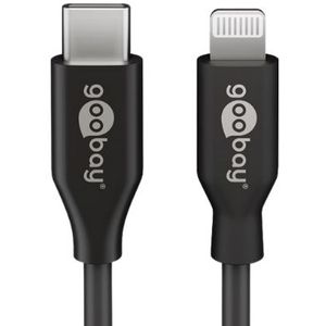 Goobay USB-C 2.0 naar Lightning - 1 m