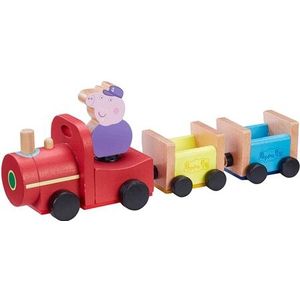 Peppa Pig Houten Trein Met Opa Pig