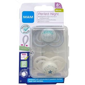 MAM Perfect Night Fopspeen 6+ mnd - 2 stuks