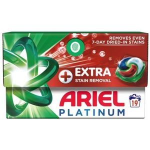Ariel vlekkenverwijderaar platinum waspads - 19 stuks