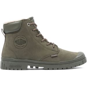 Palladium - SP20 CUFF LTH WP WL - Regenlaarzen - Olive Night - Waterproof