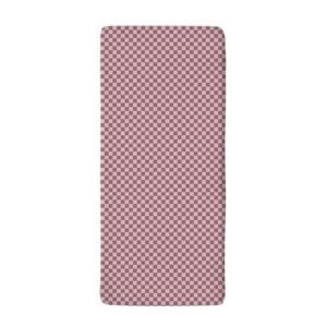 SNURK - Check Pink - Hoeslaken - 1-persoons - Jersey - 80/90 x 200/210/220 cm