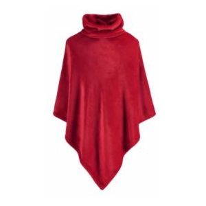 Poncho MOODIT Calido Ruby Red-One-size