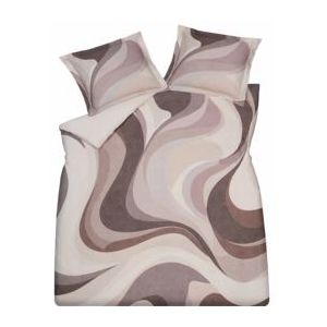 Dekbedovertrek Vandyck Waveform Multi Satijn-200 x 200 / 220 cm | 2-Persoons