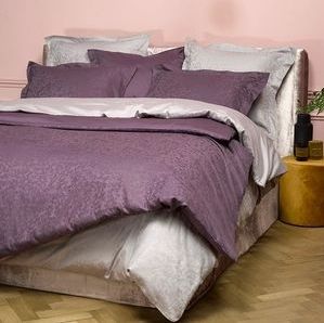 De Witte Lietaer - Azalea - Dekbedovertrek - Paars - Satijn - Inclusief Kussensloop