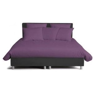 Dekbedovertrek Damai Effen Purple (Katoen)-140 x 200 / 220 cm | 1-Persoons