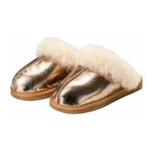 SHEPHERD - Jessica - Huisschoenen - Crème - Gevoerd - Slip-on
