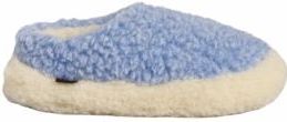 Pantoffel Rue de Wool Unisex The Nordic Low Sky Blue Natural-Schoenmaat 38 - 39