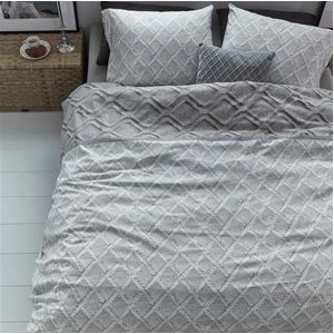 Dekbedovertrek Riviera Maison Warmness Off White Flanel-200 x 200 / 220 cm | 2-Persoons