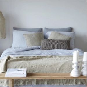 Dekbedovertrek - Blauw - Katoen - Tweedelig