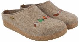 Haflinger - Grizzly Hiking - Pantoffel - Torf