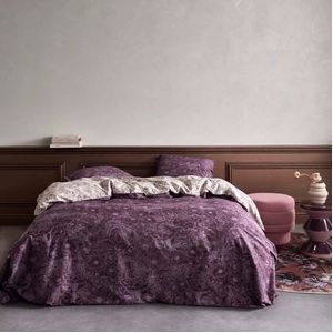 Dekbedovertrek Essenza Camille Plum Wine Katoen-260 x 200 / 220 cm | Extra Breed