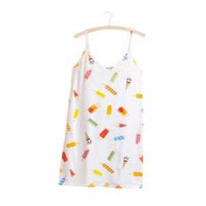 SNURK - Popsicles - Jurk - Wit - Biologisch Katoen