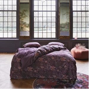 Dekbedovertrek Essenza Ophelia Plum Wine Satijn-200 x 200 / 220 cm | 2-Persoons