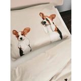 Dekbedovertrek - Grijs - Katoen