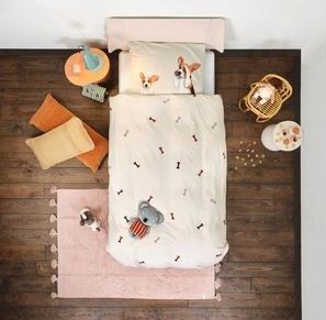 Dekbedovertrek - Grijs - Katoen