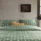 Dekbedovertrek - Wit - Katoen - 1 Persoons